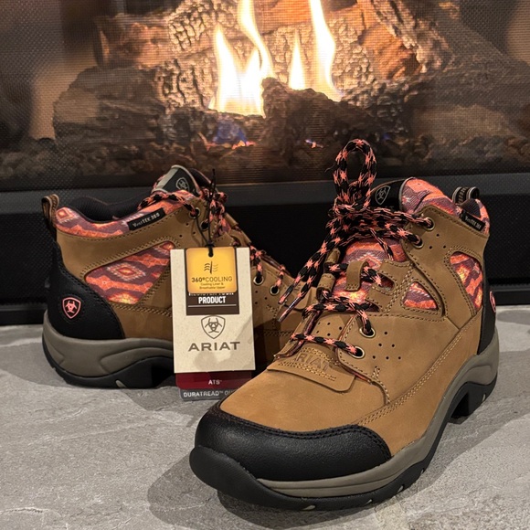 Ariat Shoes - Ariat Terrain VentTEK 360 Aztec,leather,ATS,Duratread,stirrup friendly